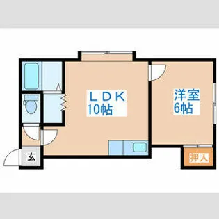 グレースハイム本町【2階】の間取り