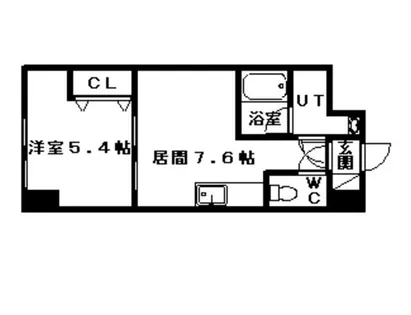 アーバン菊水【502号室】の間取り