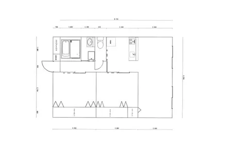 第二天神山コーポ【101号室】の間取り