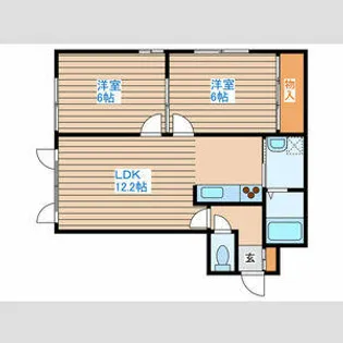 セピエード17【1階】の間取り