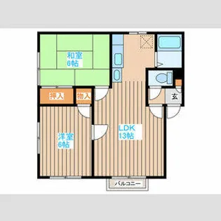 ドルチェ【2階】の間取り