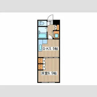ベルトピア札幌4【3階】の間取り
