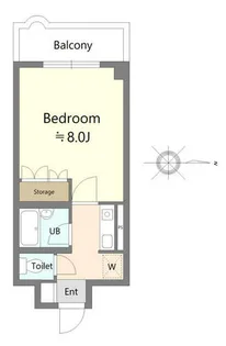 メゾン・ド・アネット【4階】の間取り