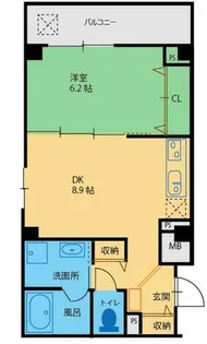 グランメゾン大美野【2階】の間取り