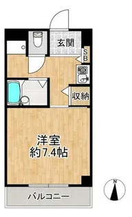 グローリーマンションⅡ【202号室】の間取り