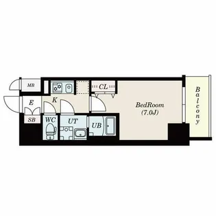 愛知県名古屋市中区千代田5丁目【マンション】の間取り