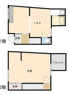 大阪府大阪市鶴見区放出東2丁目【一戸建】の間取り