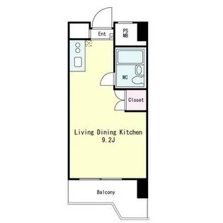 歯大前スカイマンション【1009号室】の間取り