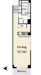 サンクチュアリーコート【7階】の間取り