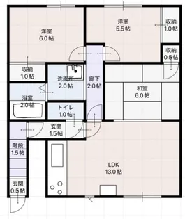 グレシャスコート【2階】の間取り