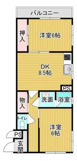 ドリーム7ハイツ【3階】の間取り