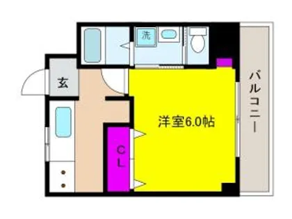 兵庫県神戸市東灘区住吉本町1丁目【マンション】の間取り