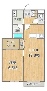 兵庫県加西市北条町西高室【アパート】の間取り