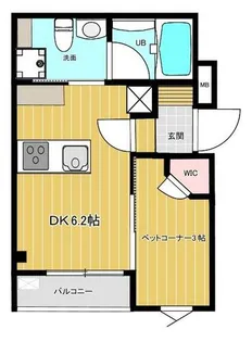 カーサ・セイケイ【3階】の間取り