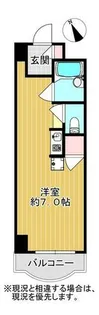 1Rの間取り画像
