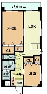 福岡県北九州市門司区羽山1丁目【マンション】の間取り
