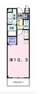 京都府京田辺市東西神屋【マンション】の間取り