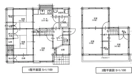 愛知県豊橋市三ノ輪町3丁目【一戸建】の間取り