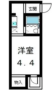 フォレストハウス【2階】の間取り