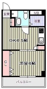 天王寺MIYO【6階】の間取り