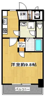 兵庫県神戸市中央区二宮町4丁目【マンション】の間取り