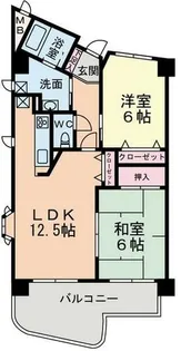 ピュアライフビル【6階】の間取り