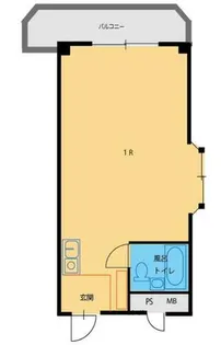 シャトル・マキ【3階】の間取り