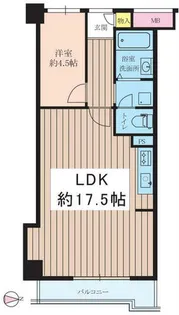 大阪府大阪市淀川区西宮原1丁目【マンション】の間取り