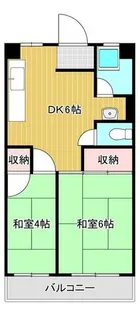 宮本マンション【2階】の間取り