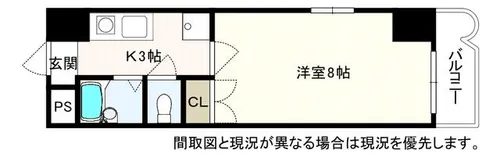 ロイヤルプレサージュ【7階】の間取り
