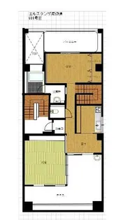 エルスタンザ渡辺通【5階】の外観