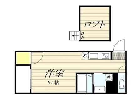 invest姪浜【0103号室】の間取り