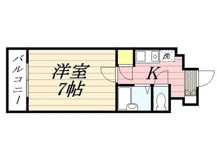 オリオンビル【0702号室】の間取り
