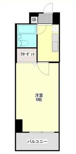 エスリード新大阪【307号室】の間取り