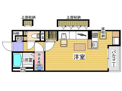 レオネクストリバティ菰田西【2階】の間取り