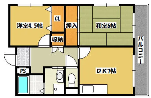 スターリングハイツ【503号室】の間取り