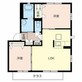 シャーメゾン野田【1階】の間取り