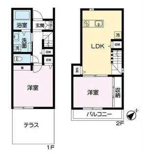 Manus大川【E号室】の外観