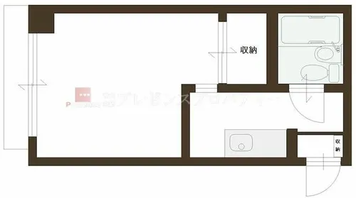 コーポ千尋【501号室】の間取り