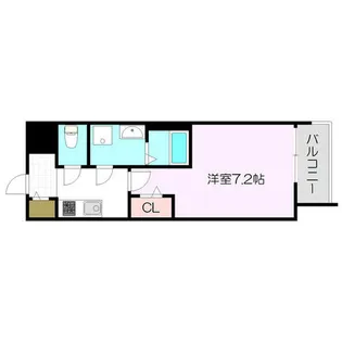 大阪府東大阪市長田西4丁目【マンション】の間取り