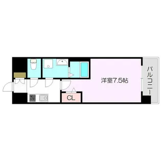 大阪府東大阪市長田西4丁目【マンション】の間取り