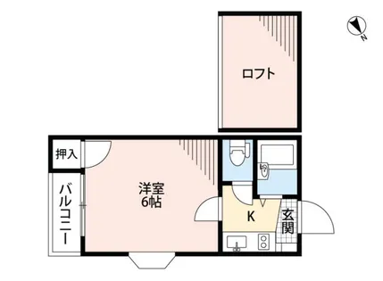 クオリティ荒江2【2階】の間取り