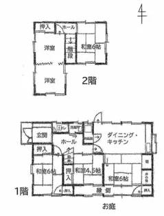 愛知県瀬戸市西松山町1丁目【一戸建】の間取り