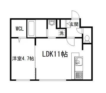 nico【5階】の間取り
