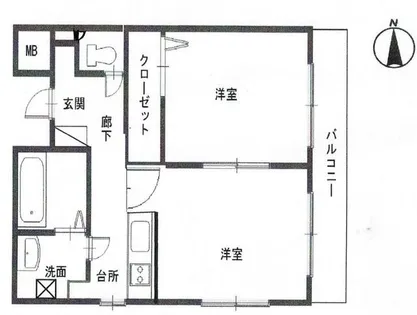 福岡県北九州市八幡東区荒生田2丁目【マンション】の外観