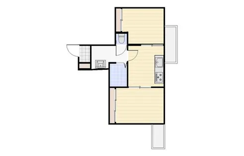 福岡県北九州市小倉南区湯川5丁目【マンション】の間取り