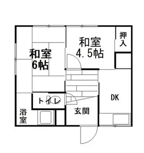 大阪府高石市取石1丁目【一戸建】の間取り