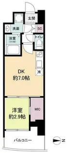 セレニテ難波リアン【5階】の間取り