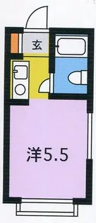 ライズワン阪急園田【202号室】の間取り