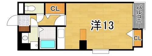 福岡県福岡市中央区鳥飼1丁目【マンション】の間取り